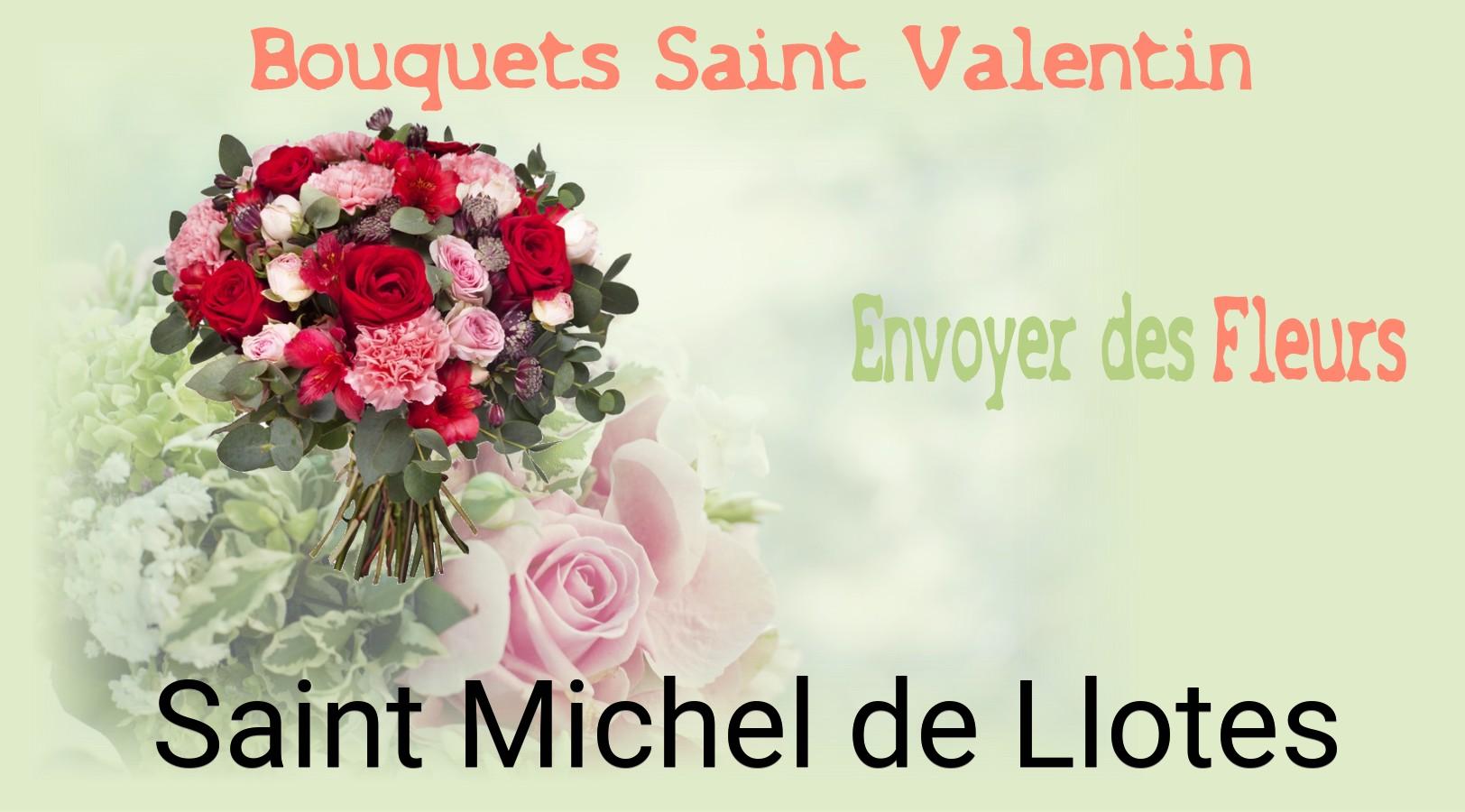 Roses de Saint-Valentin livrées à Saint-Michel-de-Llotes